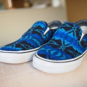 Pendleton Vans slip on's